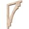 Ekena Millwork Merced Craftsman Smooth Bracket, Douglas Fir, 3 1/2"W x 36"D x 48"H BKT04X36X48MRC04SDF - alternate 1